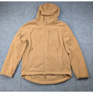 Baerskin Tactical Hoodie Mens Medium Fleece Full Zip Military Utility Outdoors